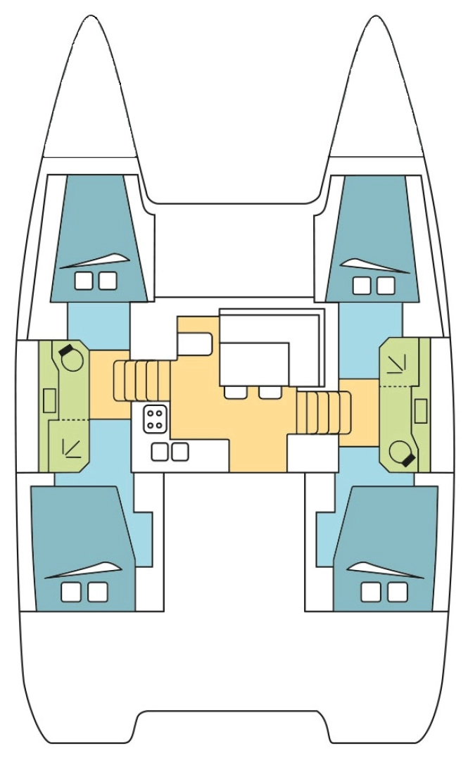 Alquiler Airlie Beach - Lagoon Lagoon 40 en SamBoat