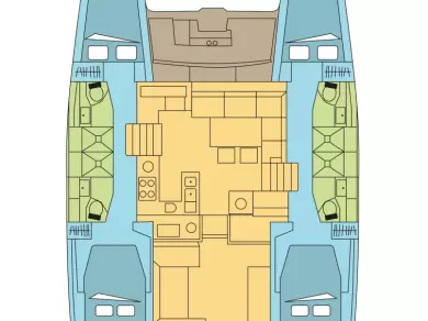 Alquiler de embarcaciones Lagoon Lagoon 450 enSaint George's en Samboat