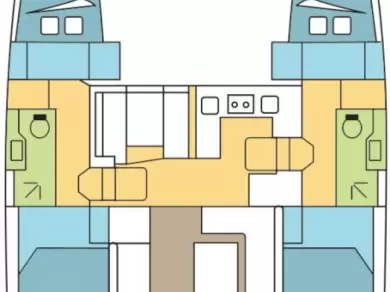 Bavaria Nautitech 40 open NEW - 4 + 2 cab. de alquiler a Jolly Harbour