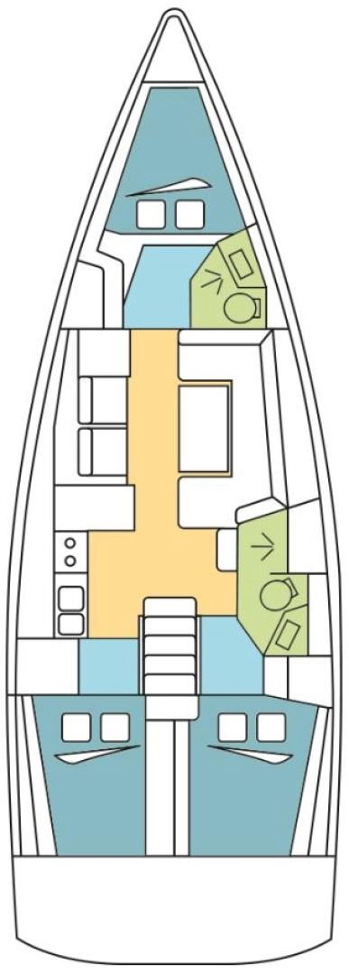 Alquiler Velero Bénéteau con o sin  título de navegación