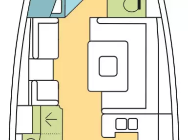 Alquiler de Jeanneau Sun Odyssey 449 en Jolly Harbour