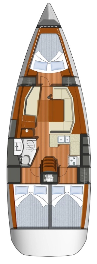 Alquiler de Jeanneau Sun Odyssey 37 en Betina