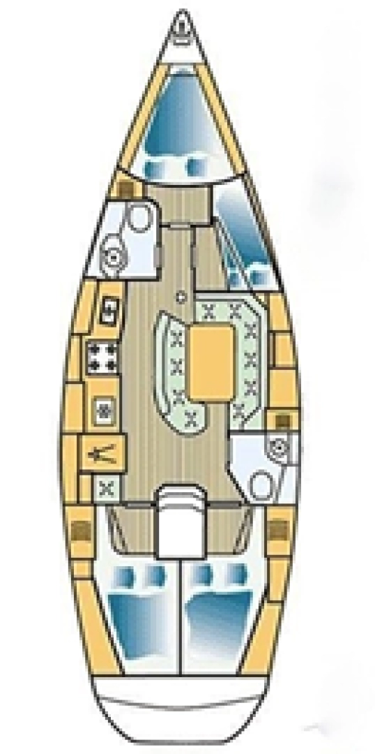 Alquiler de embarcaciones Jeanneau Sun Odyssey 42.2 enBetina en Samboat