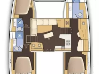 Alquiler de embarcaciones Lagoon Lagoon 42 enKaštela en Samboat