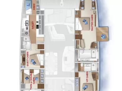 Alquiler Split - Lagoon Lagoon Seventy 7 en SamBoat