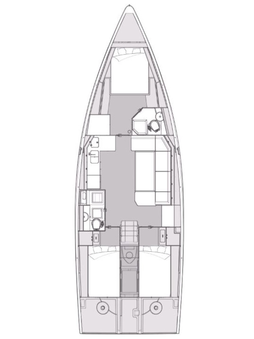 Alquiler de barcos Primošten barato de Impression 45