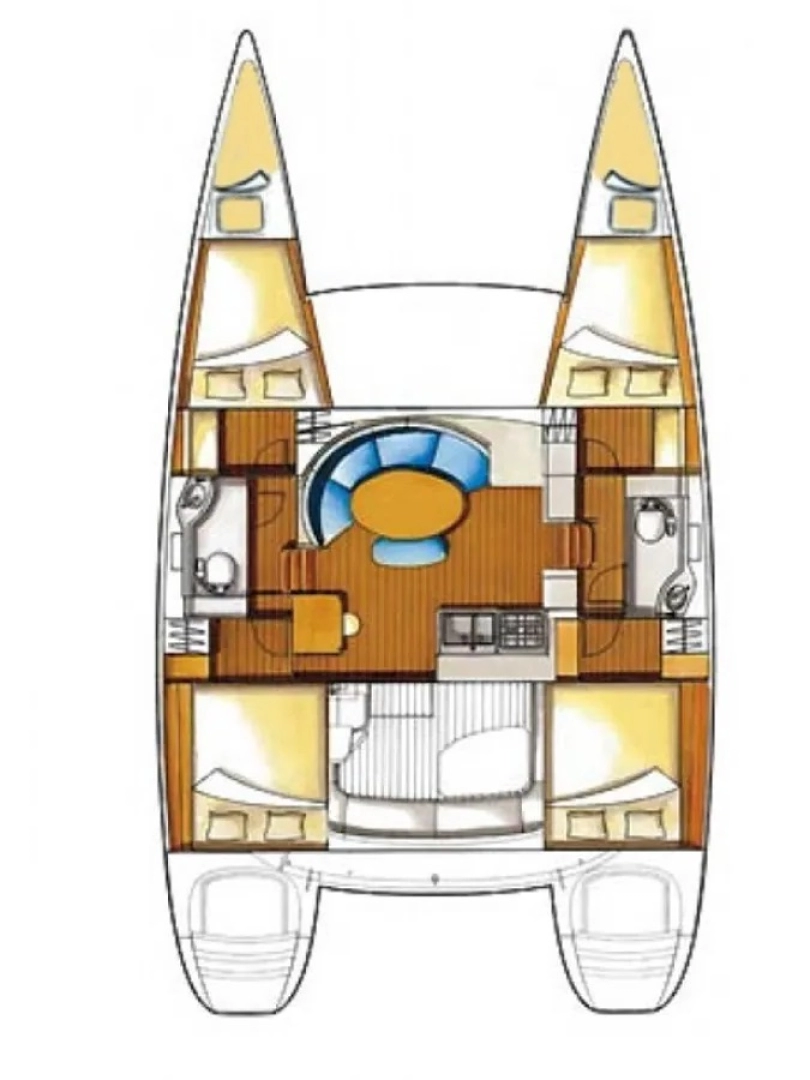 Alquiler Lefkáda - Lagoon Lagoon 380 S2 en SamBoat