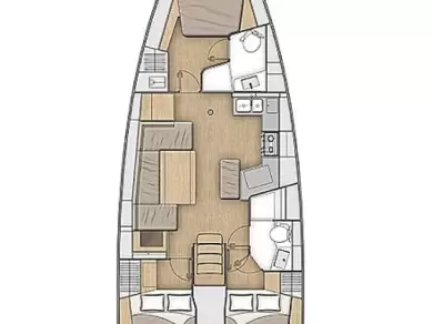 Alquiler de barcos Lefkáda barato de Oceanis 40.1