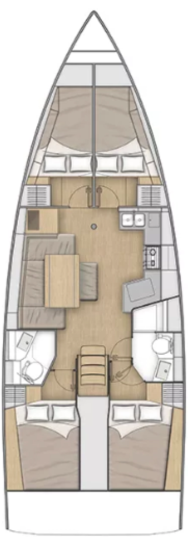 Alquiler Velero en Paros (Isla) - Bénéteau Oceanis 40.1