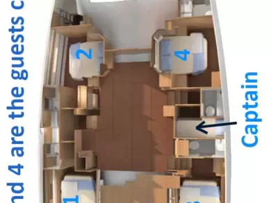 Alquiler de Catamarán, con o sin patrón Dufour Capo d'Orlando