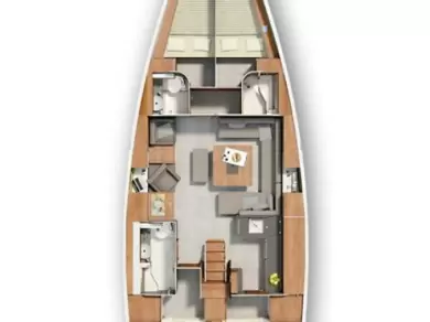 Hanse Hanse 455 de alquiler a Seget Donji