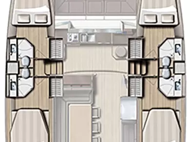 Alquiler Catamarán en Capo d'Orlando - Bali Bali 4.3