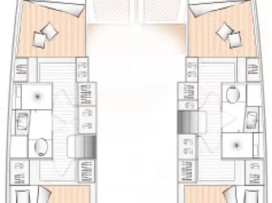 Alquiler de Catamarán, con o sin patrón Excess Pula