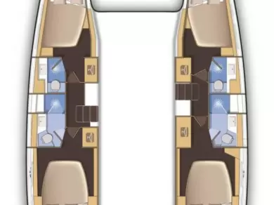 Alquiler Catamarán Lagoon con o sin  título de navegación