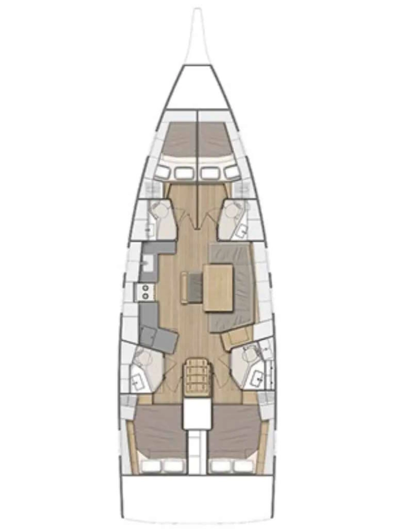 Alquiler de barcos Zadar barato de Oceanis 46.1
