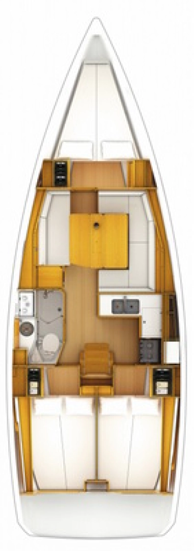 Alquiler de embarcaciones Jeanneau Sun Odyssey 389 enPropriano en Samboat