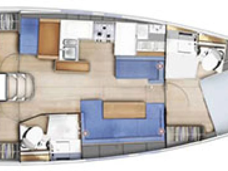 Jeanneau Sun Odyssey 410 de alquiler a Bormes-les-Mimosas