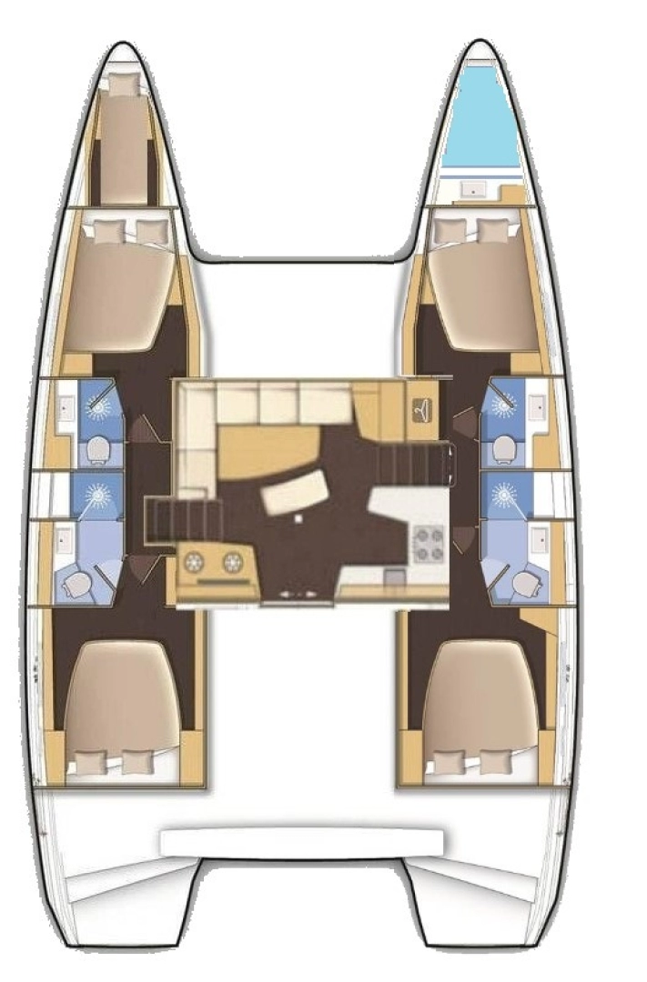 Alquiler de embarcaciones Lagoon Lagoon 42 enLefkáda en Samboat