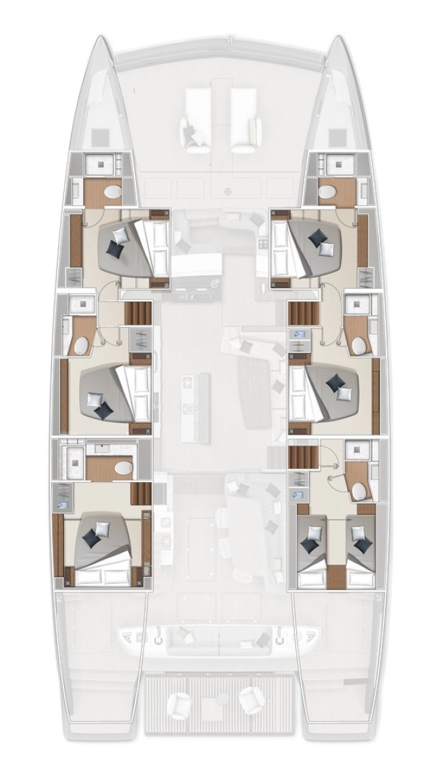 Alquiler de barcos Ellinikó barato de Lagoon Sixty 7