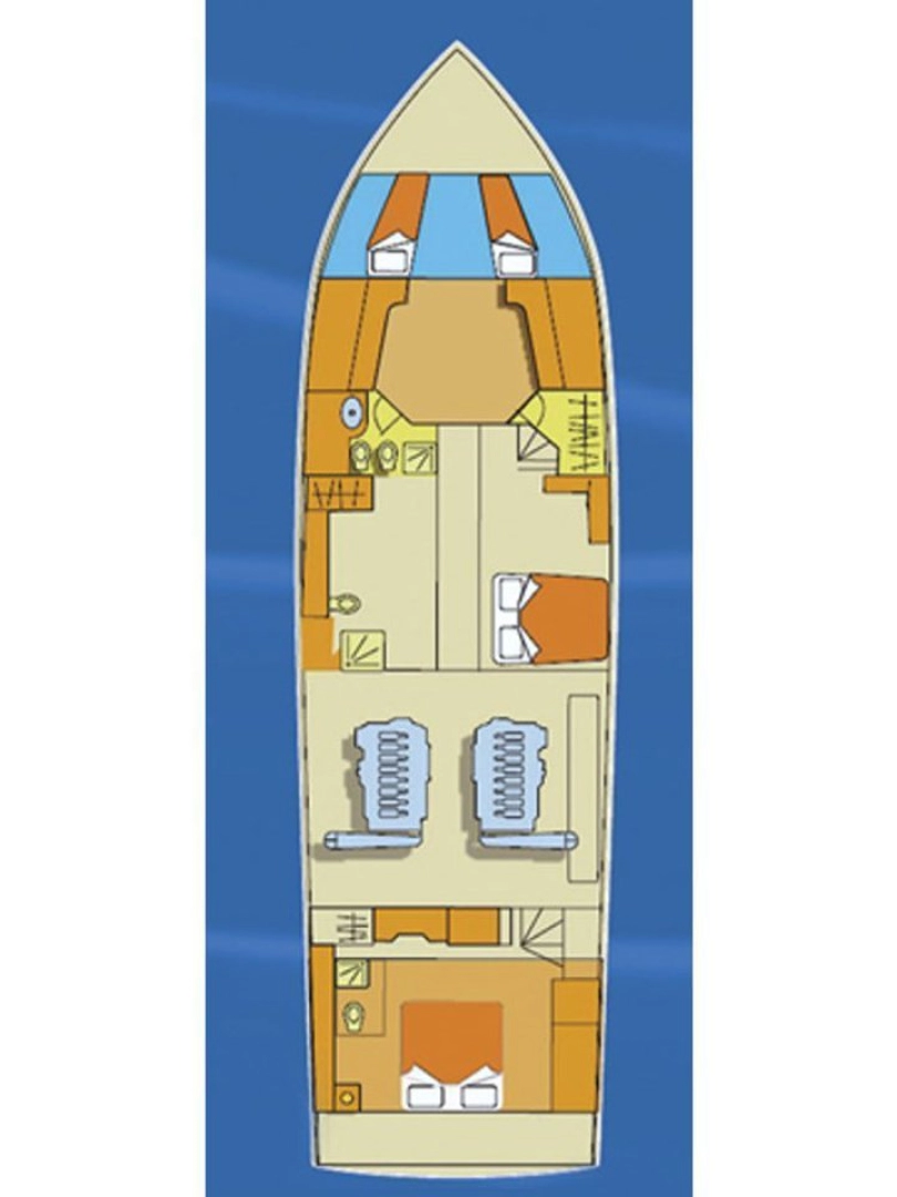 Cheoy Lee Shipyard Hong Kong Cheoy Lee 55 de alquiler a Split