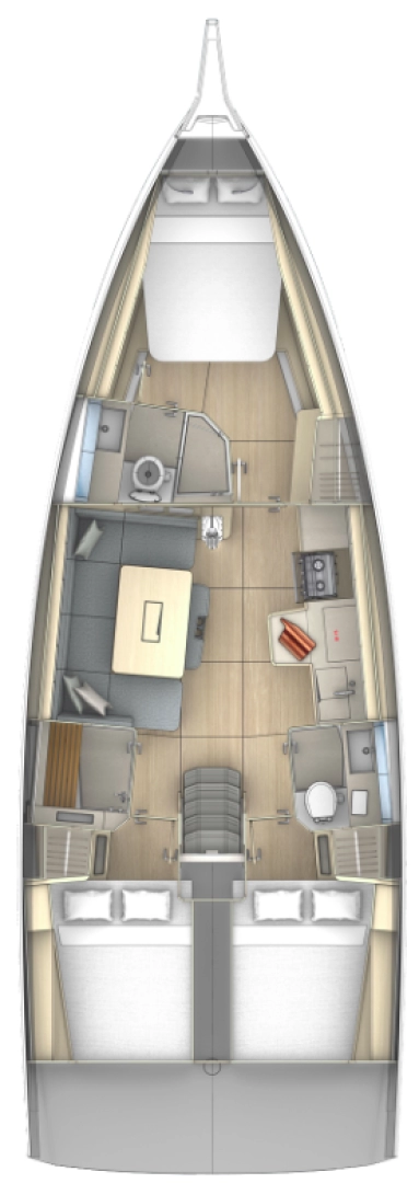 Alquiler de embarcaciones Dufour Dufour 41 enFrenchtown en Samboat