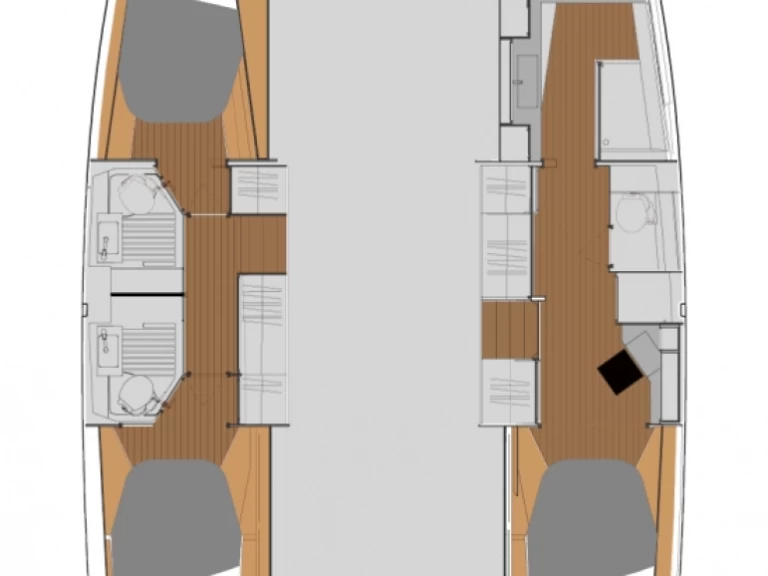Alquiler Catamarán Fountaine Pajot con o sin  título de navegación