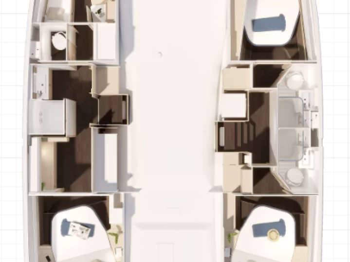 Alquiler de embarcaciones Fountaine Pajot Fountaine Pajot FP 44 Maestro - 3 cab. enFrenchtown en Samboat