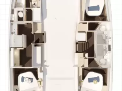 Alquiler de embarcaciones Fountaine Pajot Fountaine Pajot FP 44 Maestro - 3 cab. enFrenchtown en Samboat