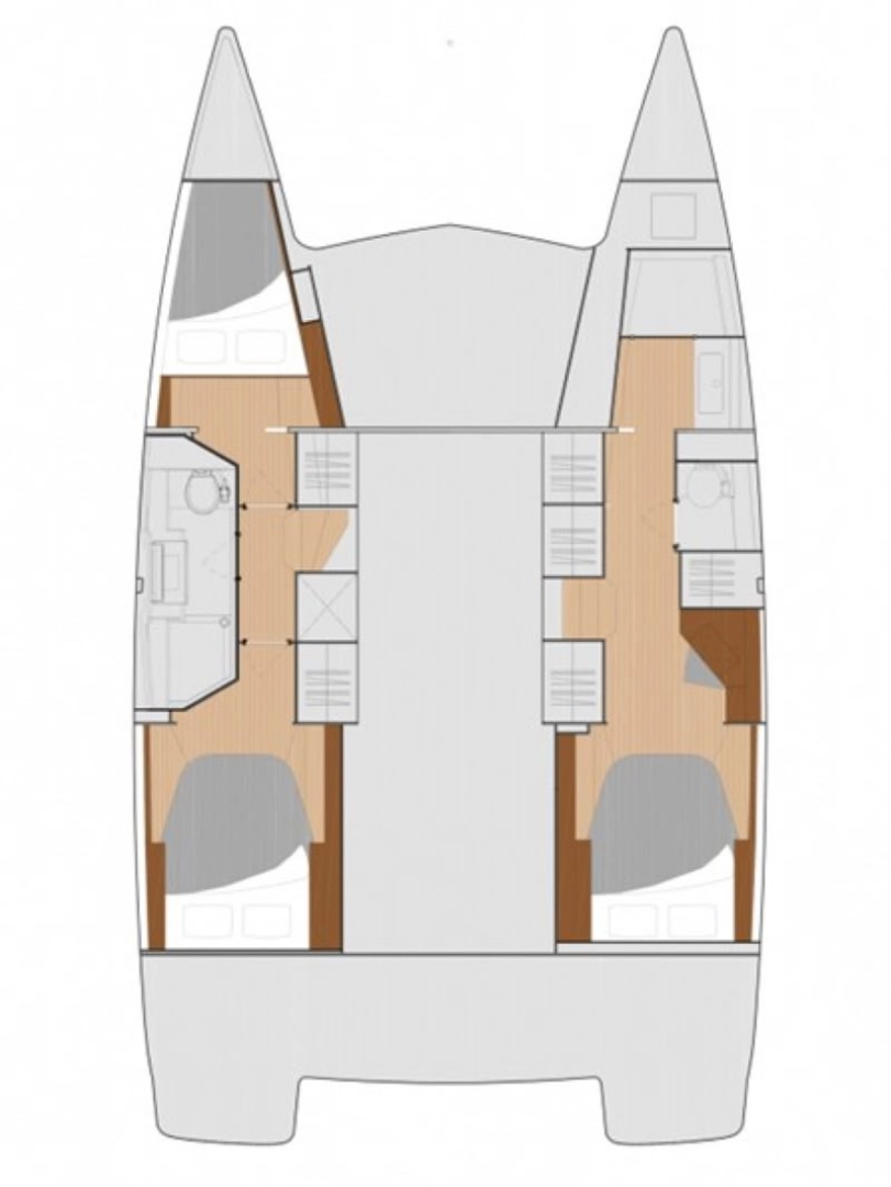 Alquiler de Fountaine Pajot Isla 40 en Frenchtown