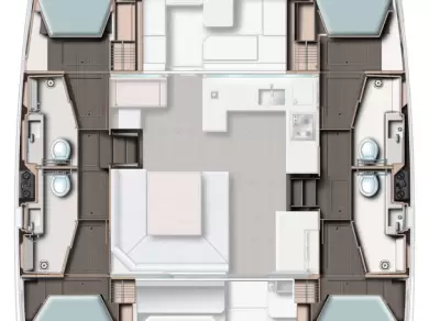 Alquiler de Catamarán, con o sin patrón Leopard Catamarans / Robertson & Caine Ciudad de Belice