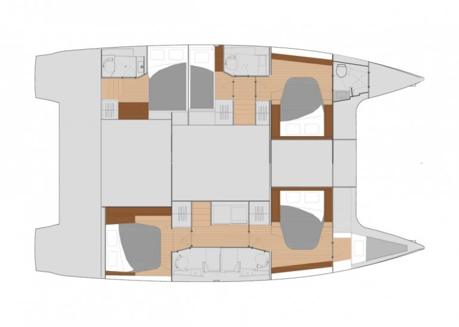 Alquiler de Fountaine Pajot Saona 47 en Ao Po