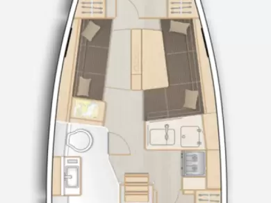 Alquiler de barcos Marsella barato de Hanse 348