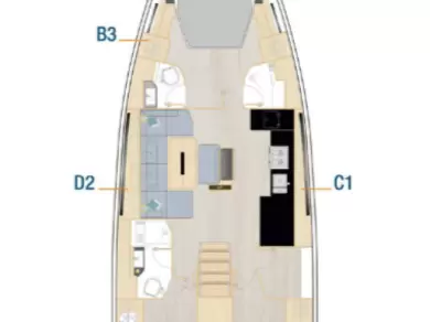 Hanse Hanse 510 de alquiler a Marsella