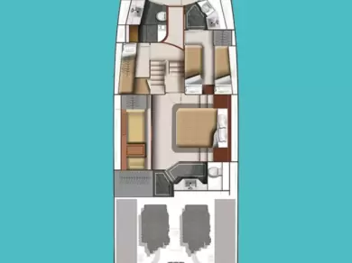 Galeon Galeon 640 Fly de alquiler a Split