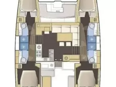 Alquiler Catamarán en Rogoznica - Lagoon Lagoon 450