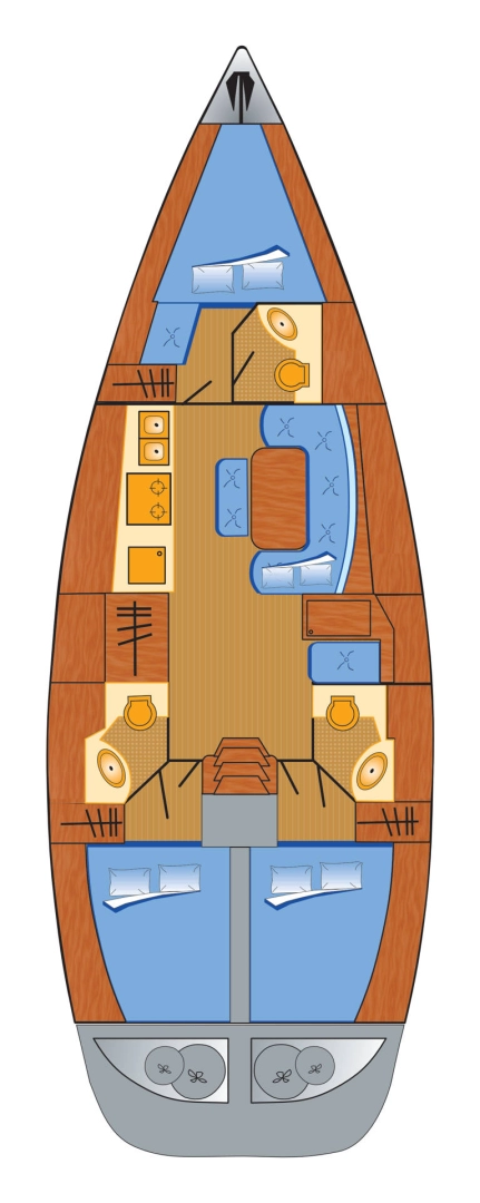 Alquiler de Bénéteau Cyclades 43.3 en Heiligenhafen