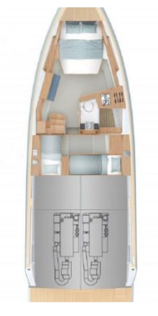 Alquiler de Lancha, con o sin patrón Fjord Portals Nous