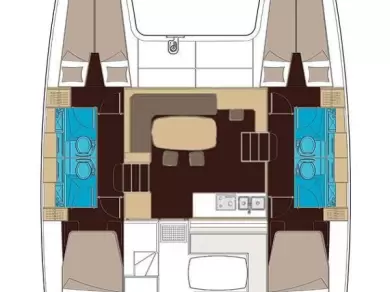 Lagoon Lagoon 400 S2 de alquiler a Punta Ala