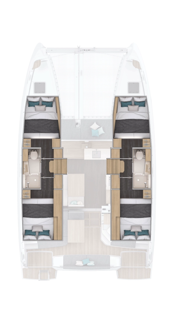 Catamarán para alquilar Pomer al mejor precio