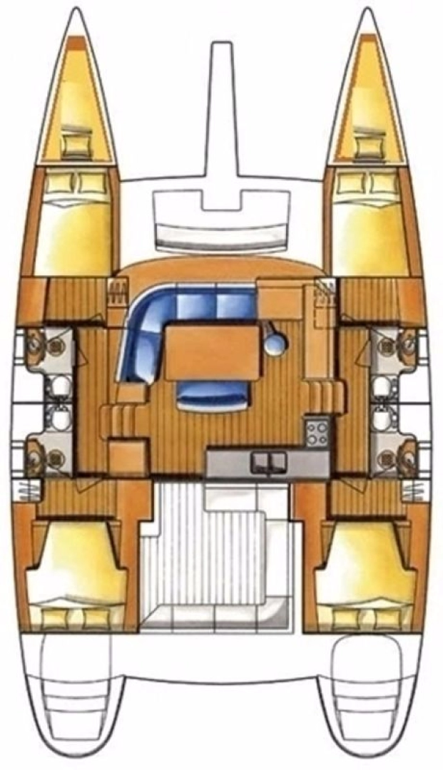 Alquiler de embarcaciones Lagoon Lagoon 400 enPomer en Samboat
