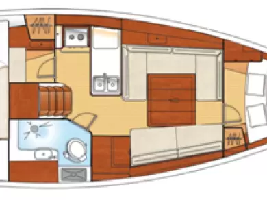 Alquiler de barcos San Vincenzo barato de Oceanis 34