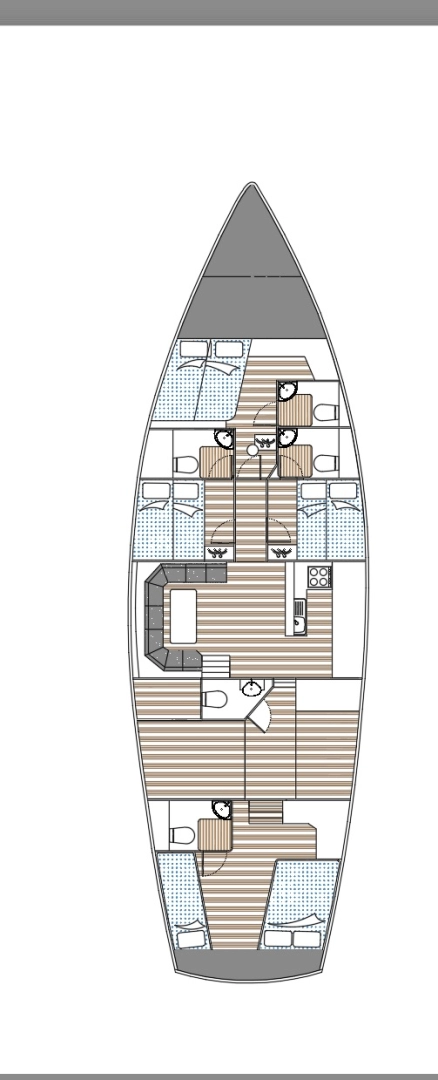Alquiler Velero Custom Made con o sin  título de navegación