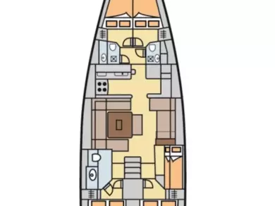 Alquiler de barcos Fethiye barato de Dufour 500 Grand Large