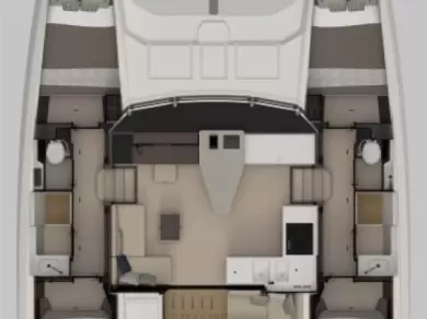 Alquiler Catamarán Nautitech con o sin  título de navegación