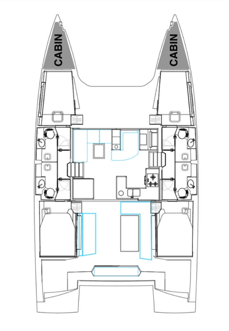 Alquiler Road Town - Nautitech Nautitech 46 Fly en SamBoat