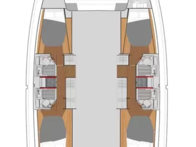Alquiler de Fountaine Pajot Astrea 42 en Kotor