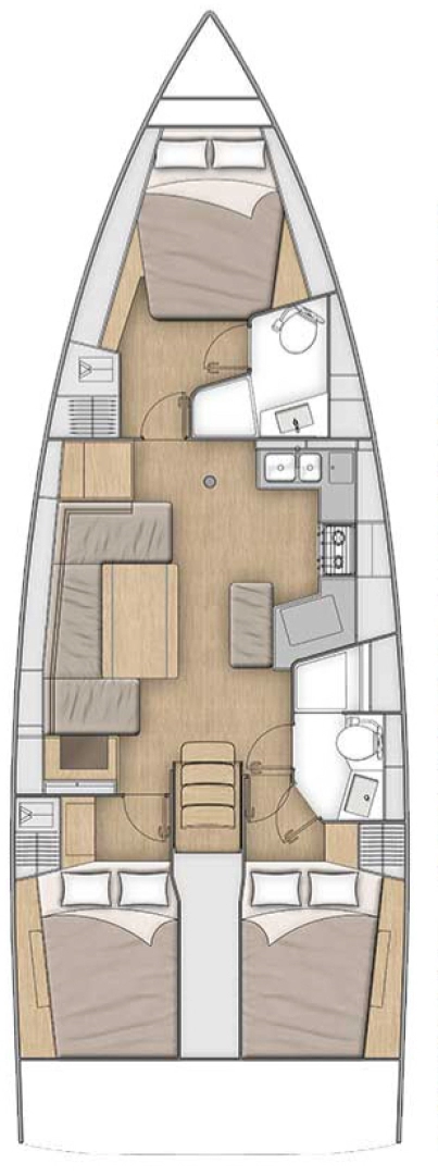 Alquiler de barcos Golfe-Juan barato de Oceanis 40.1