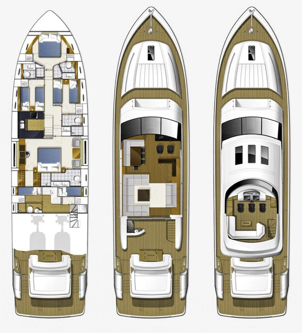 Alquiler de barcos Kaštela barato de Princess V85