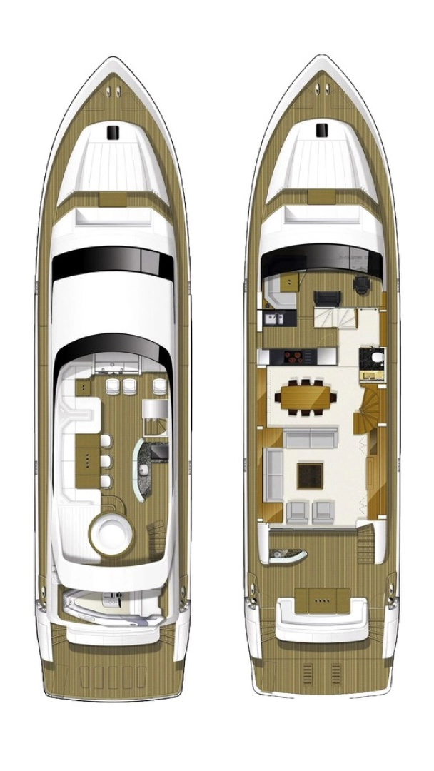Alquiler Yate de lujo en Trogir - Princess Princess Y85