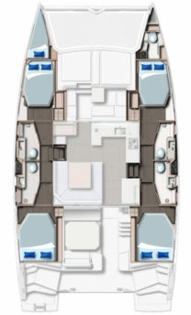 Alquiler Catamarán en Toulon - Leopard Catamarans / Robertson & Caine Leopard 45